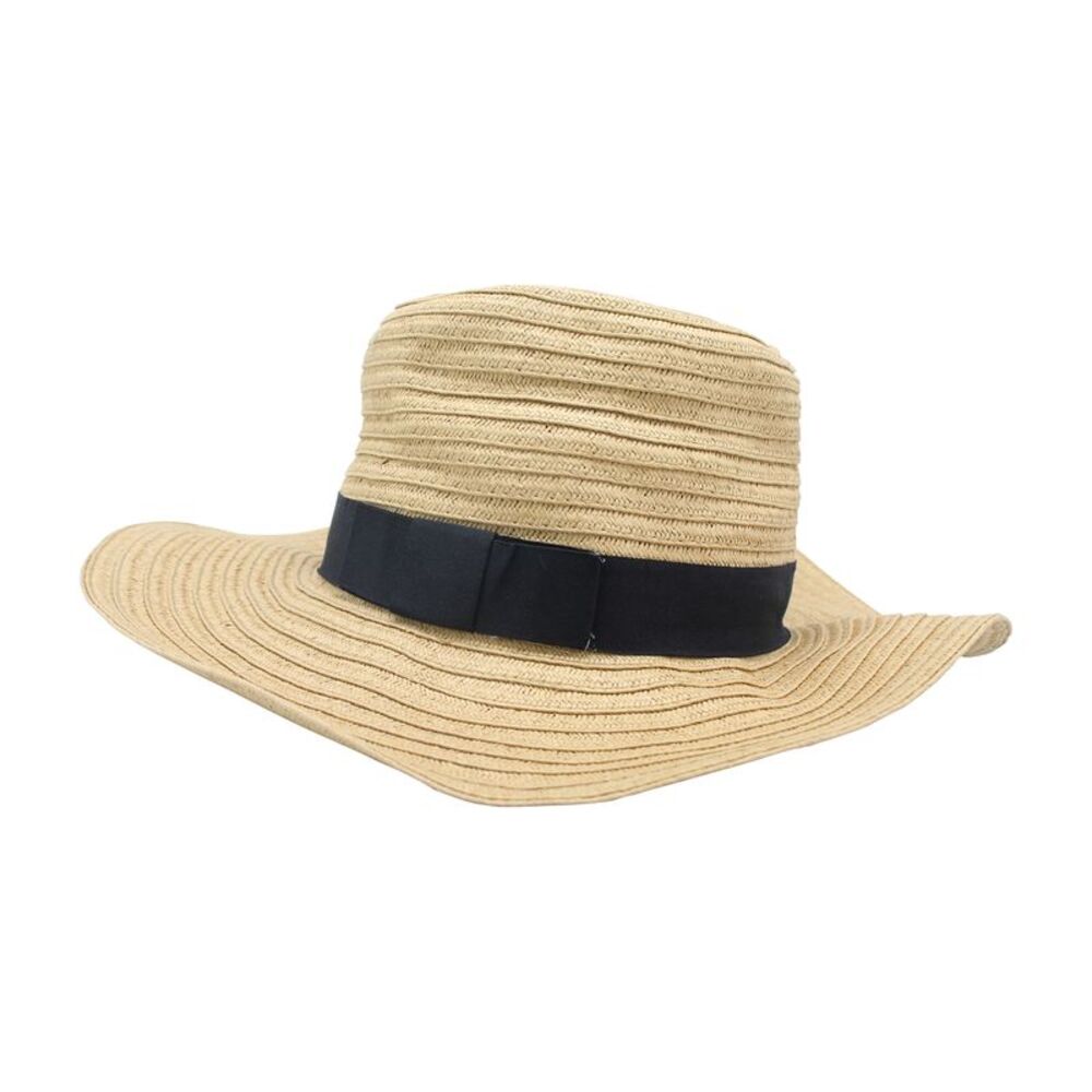 Four Buttons Womens Sun Panama Hat, NWT